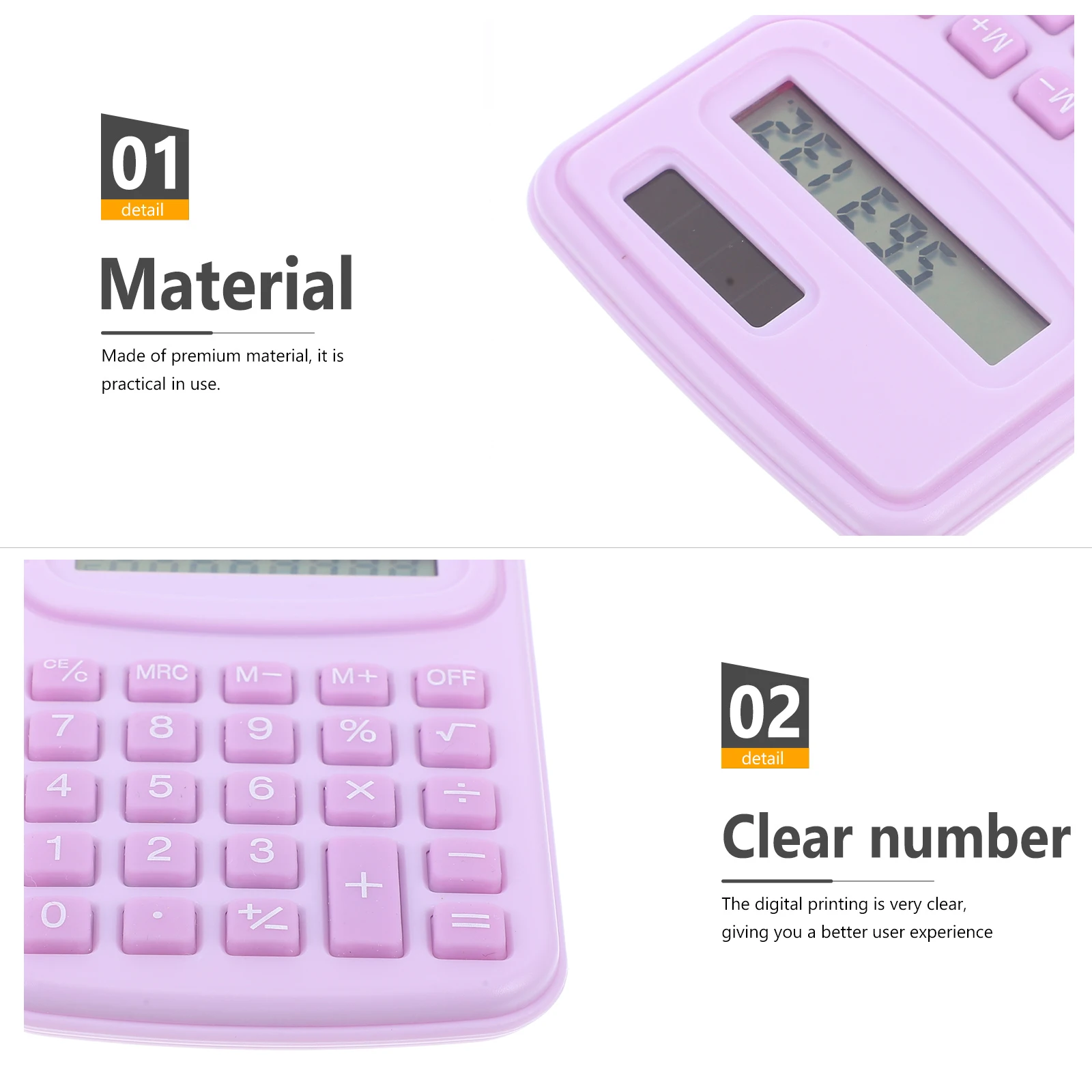 Portable 12- Calculator For Students Office Use Plastic Simple Calculation Tool Desktop Stand Basic Computing Aid Household
Portable 12- Calculator For Students Office Use Plastic Simple Calculation Tool Desktop Stand Basic Computing Aid Household