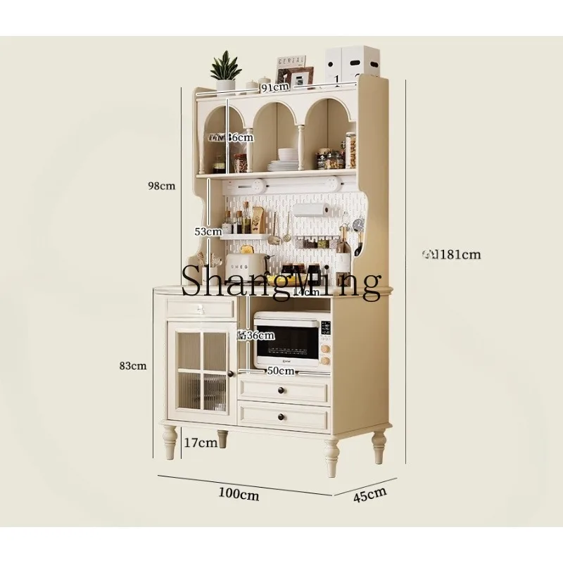 ZHB dining side cabinet, living room integrated storage against the wall, dining room white solid wood storage G
ZHB dining side cabinet, living room integrated storage against the wall, dining room white solid wood storage G