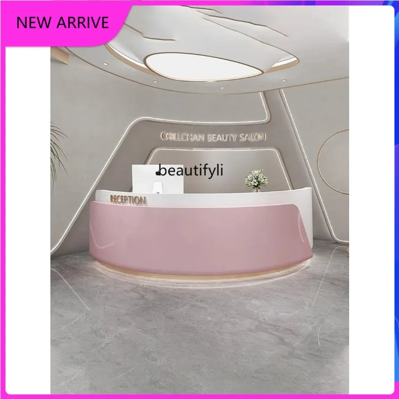 A4567 Beauty Salon Front Desk Clothing Store Simple Modern Cashier Yoga Studio Bar Counter Health Club Reception Desk
A4567 Beauty Salon Front Desk Clothing Store Simple Modern Cashier Yoga Studio Bar Counter Health Club Reception Desk