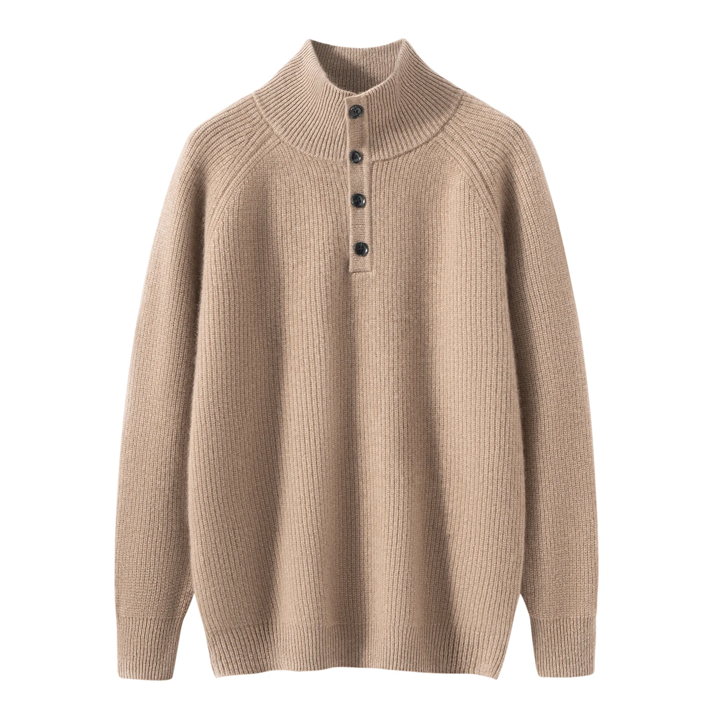 Утолщенный осенне-зимний новый свитер из 100% чистого кашемира, мужской свитер с воротником-стойкой, трикотажная рубашка на пуговицах.
Утолщенный осенне-зимний новый свитер из 100% чистого кашемира, мужской свитер с воротником-стойкой, трикотажная рубашка на пуговицах.