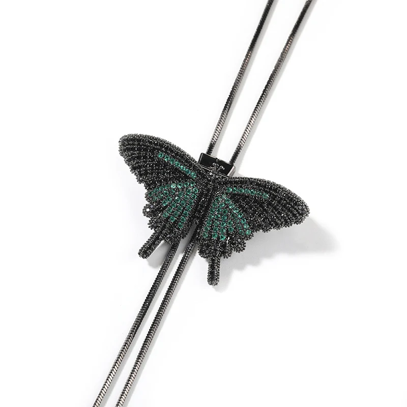 Hip Hop 5A+ CZ Stone Paved Bling Ice Out Solid Butterfly Sweater Chain Pendants Necklaces for Women Men Unisex Rapper Jewelry
Hip Hop 5A+ CZ Stone Paved Bling Ice Out Solid Butterfly Sweater Chain Pendants Necklaces for Women Men Unisex Rapper Jewelry