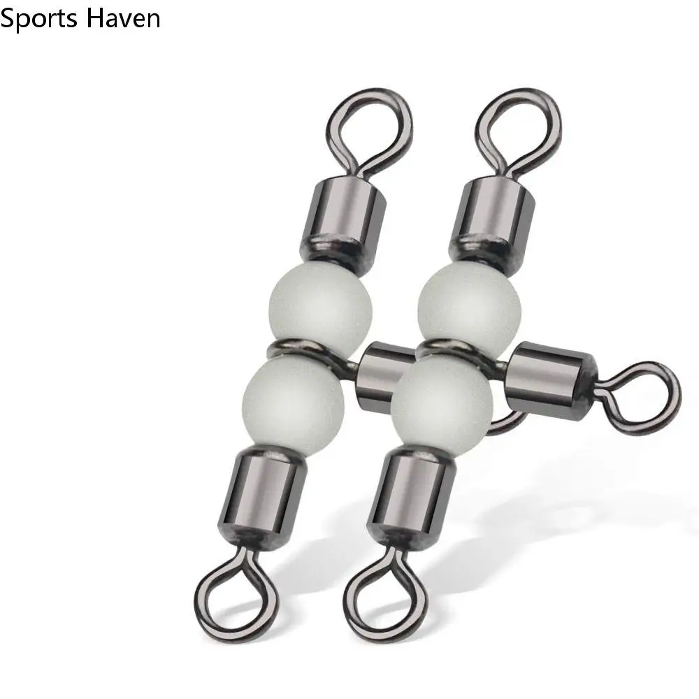 10PCS Solid Ring Fishing Tackle Accessory Fishing Rolling Triple Swivels Bearing Connector Fishhook Lure Line Connector
10PCS Solid Ring Fishing Tackle Accessory Fishing Rolling Triple Swivels Bearing Connector Fishhook Lure Line Connector