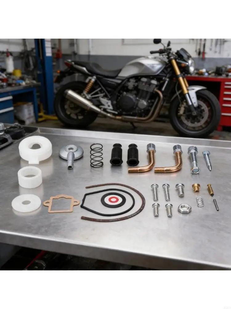 28 Pieces Motorcycle Carburetor Service Pack Designed For SHA 15.15C
28 Pieces Motorcycle Carburetor Service Pack Designed For SHA 15.15C