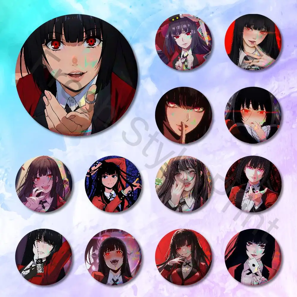 Cute Girl Y-Yumeko J-Jabami 58mm 44mm HD Print Brooch Badges Pretty Derby Round Display Brooches Lapel Pins
Cute Girl Y-Yumeko J-Jabami 58mm 44mm HD Print Brooch Badges Pretty Derby Round Display Brooches Lapel Pins