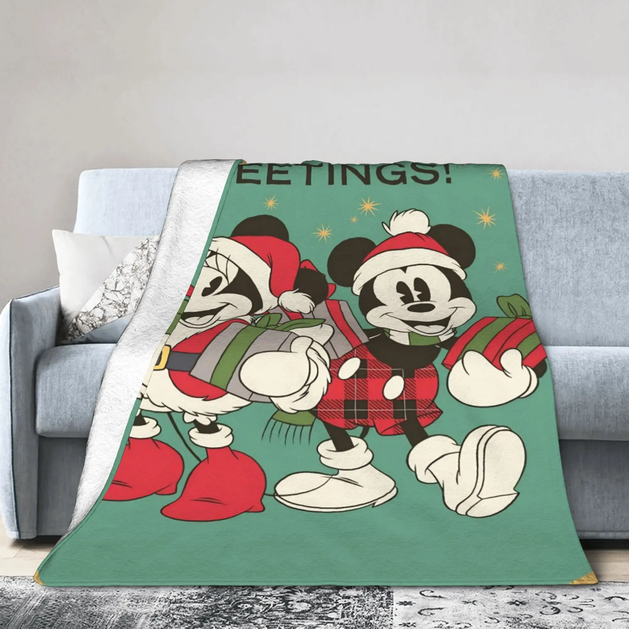 Mickey Family Christmas Blanket Flannel Autumn/Winter Multifunction Super Soft Throw Blankets for Bed Couch Quilt
Mickey Family Christmas Blanket Flannel Autumn/Winter Multifunction Super Soft Throw Blankets for Bed Couch Quilt