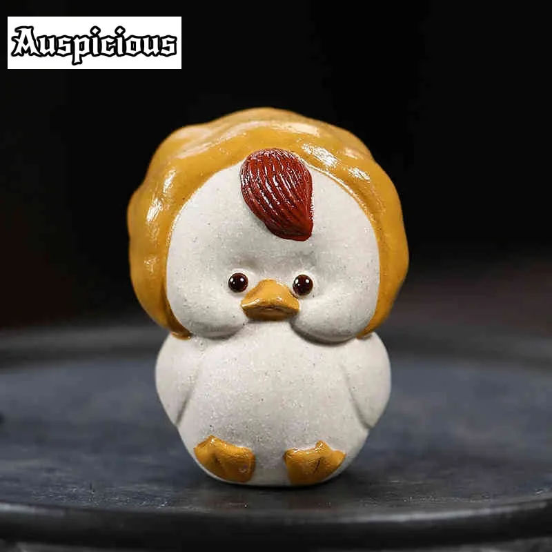 Cute Little Yellow Duck Purple Clay Tea Pet Zen Water Figures Tea Figurine Household Tea Ceremony Tea Statue Teaware Collection
Cute Little Yellow Duck Purple Clay Tea Pet Zen Water Figures Tea Figurine Household Tea Ceremony Tea Statue Teaware Collection