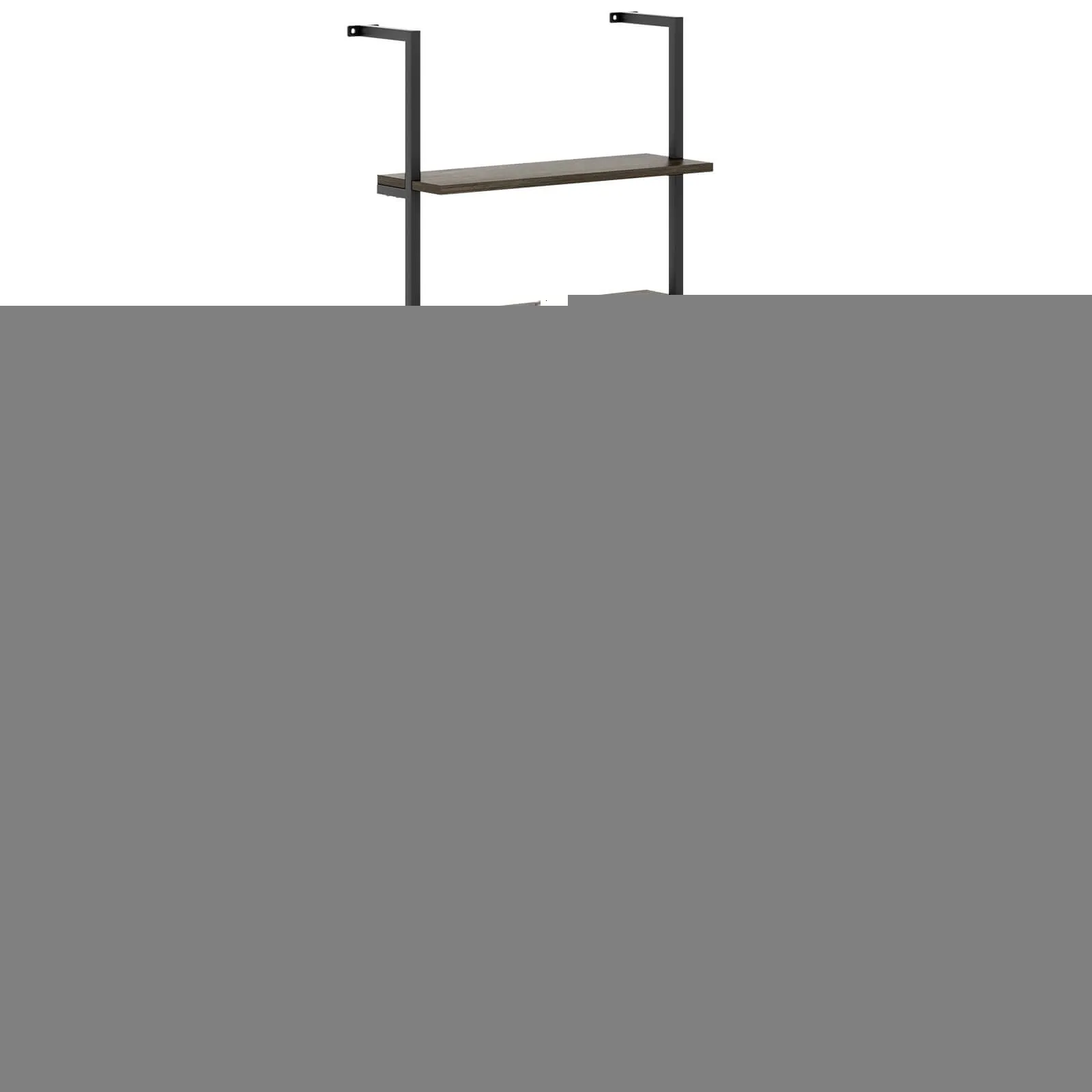 6-tier Ladder Shelf 72 Inches Industrial Wall Mounted Bookshelf Oak
6-tier Ladder Shelf 72 Inches Industrial Wall Mounted Bookshelf Oak