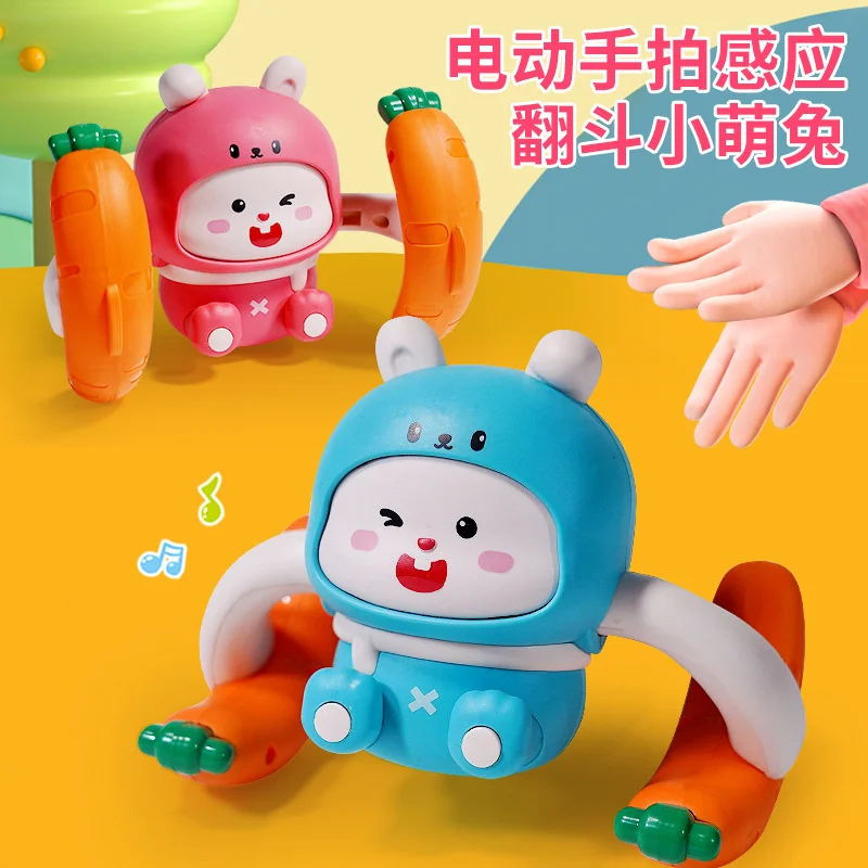 Electric acousto-optic tumbling rabbit, educational, luminous, dancing, tumbling, monkey, baby, crawling toy
Electric acousto-optic tumbling rabbit, educational, luminous, dancing, tumbling, monkey, baby, crawling toy