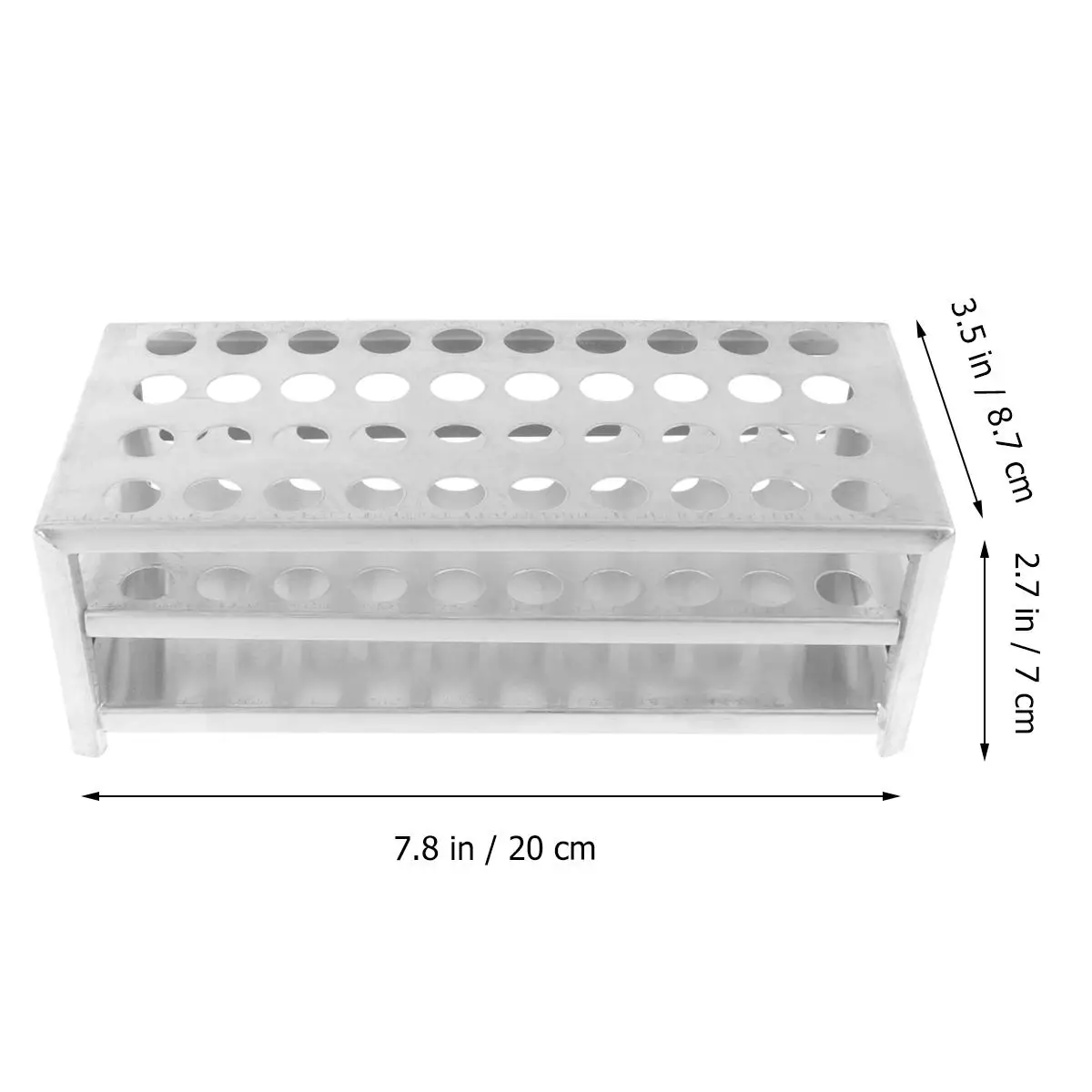 Laboratory Test Tube Rack Aluminum Material Organizer Lightweight Storage School Perfect Tube
Laboratory Test Tube Rack Aluminum Material Organizer Lightweight Storage School Perfect Tube