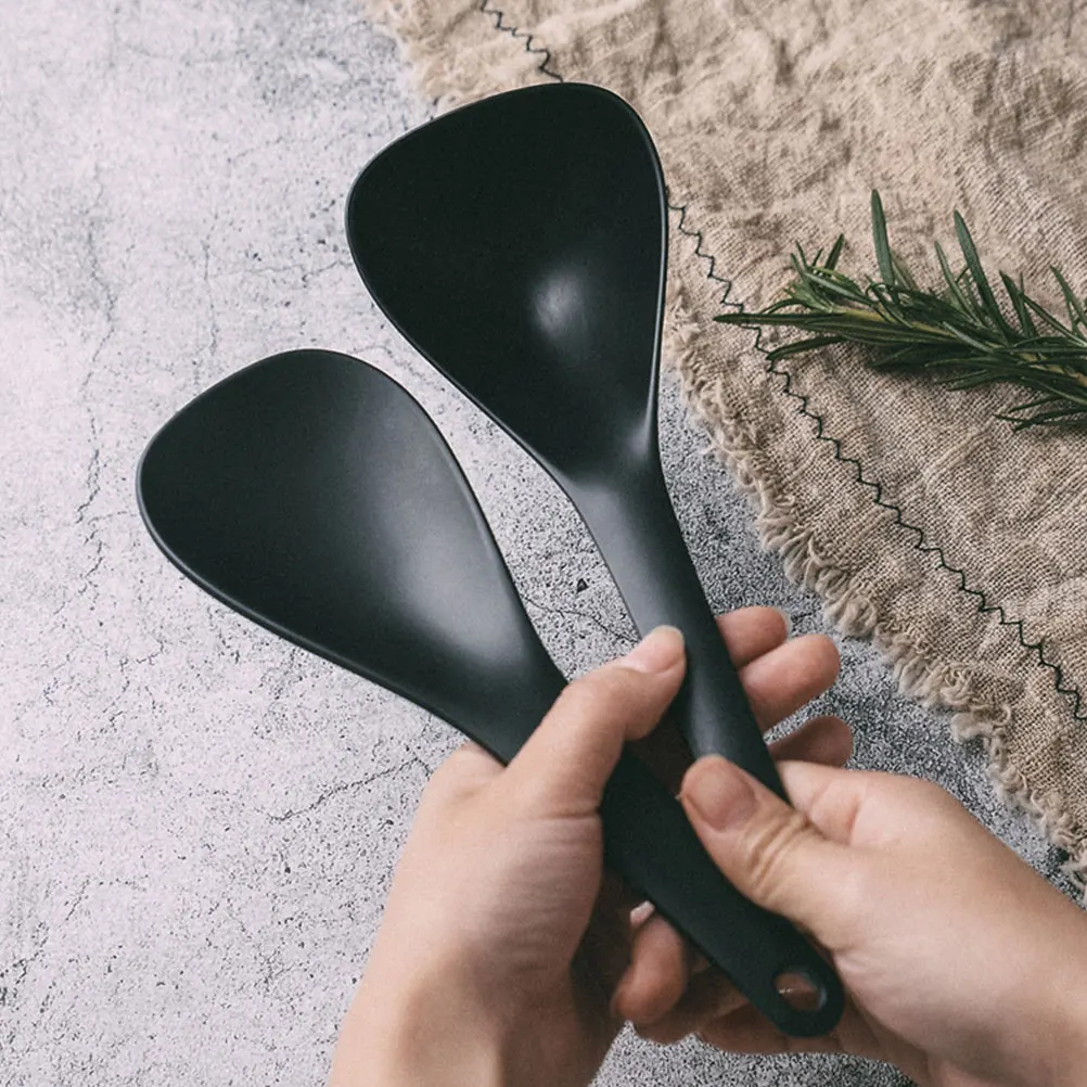 Nonstick Rice Spatula Soup Ladles Ergonomic Handle Kitchen Tool Easy Cleaning Serving LadleSpoons Ramen Paddle
Nonstick Rice Spatula Soup Ladles Ergonomic Handle Kitchen Tool Easy Cleaning Serving LadleSpoons Ramen Paddle