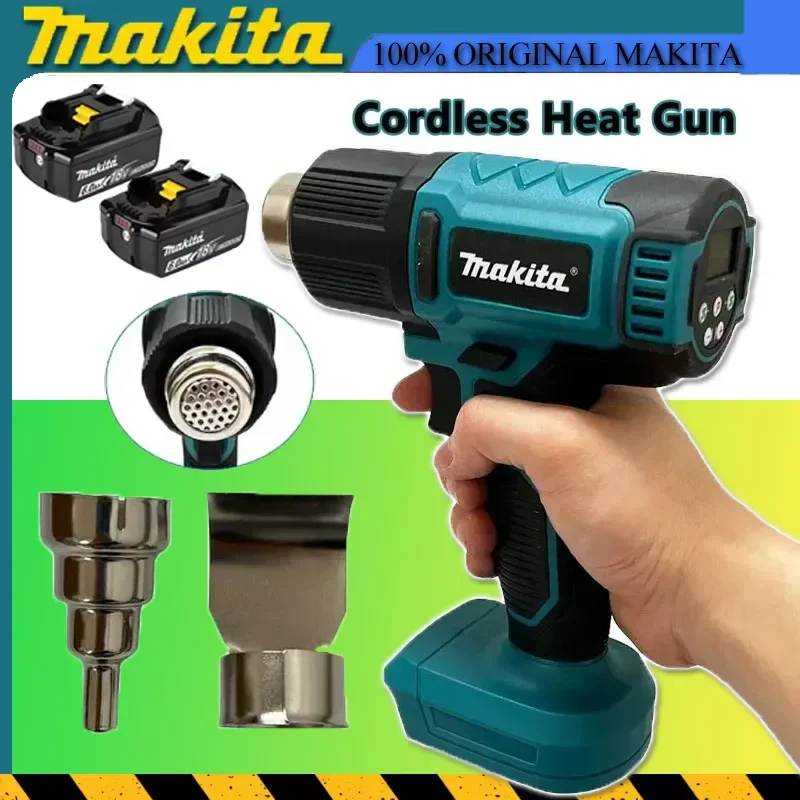 Makita Industrial Gun Handheld Electric Heat Gun Temperatures Heat Gun Cordless Hot Air Adjustable 18V Battery
Makita Industrial Gun Handheld Electric Heat Gun Temperatures Heat Gun Cordless Hot Air Adjustable 18V Battery