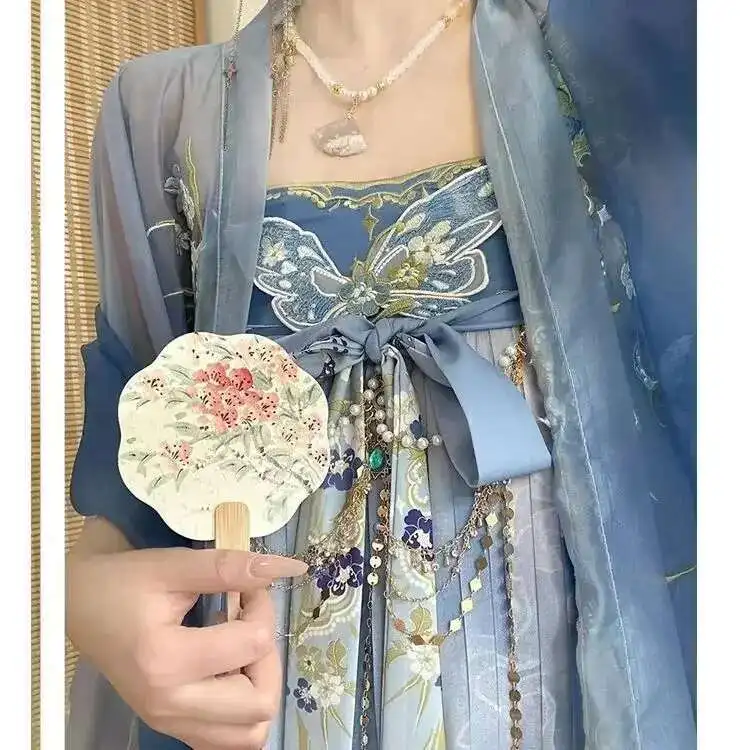 2026 new Blue Embroidery Hanfu Women's Traditional Chinese Fairy Martial Costume Halloween Princess Cosplay Clothing
2026 new Blue Embroidery Hanfu Women's Traditional Chinese Fairy Martial Costume Halloween Princess Cosplay Clothing