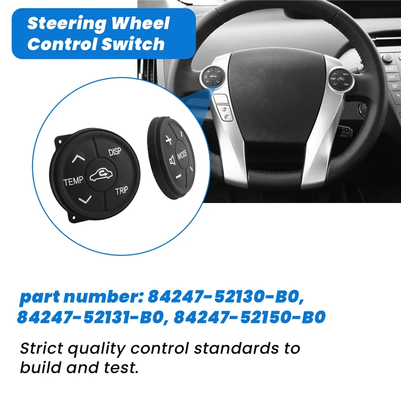 1 Pair Switch Control Button Prius C Aqua Button For Toyota Prius 30 XW30 2009-2015
1 Pair Switch Control Button Prius C Aqua Button For Toyota Prius 30 XW30 2009-2015