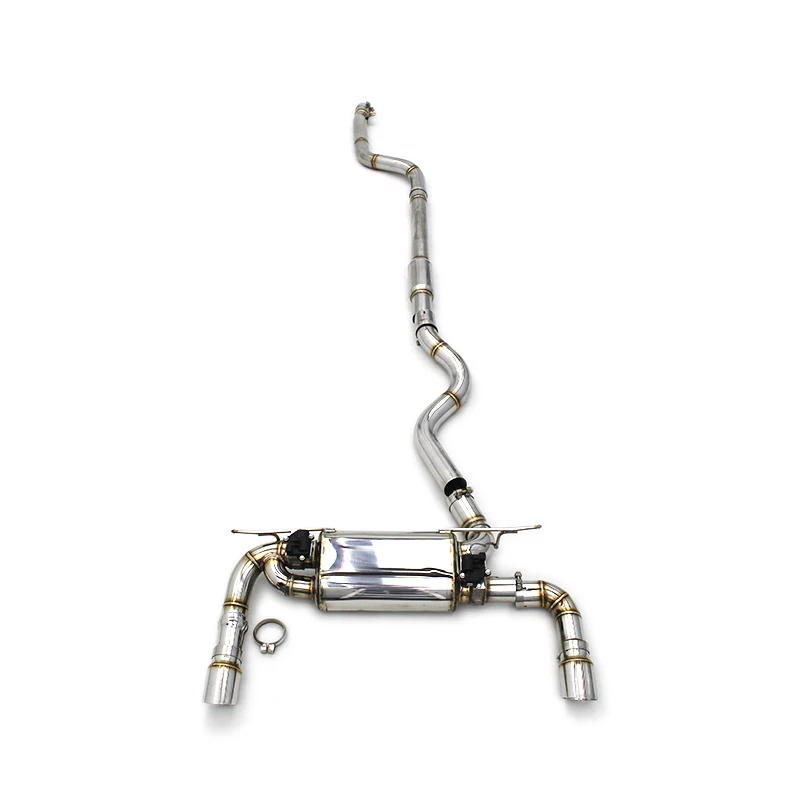 YD 304 Stainless Steel Exhaust Pipe For BMW B58 F30 340/340i F36 440/440I 3.0T Catback Muffler Pipe With Valve Controlled System
YD 304 Stainless Steel Exhaust Pipe For BMW B58 F30 340/340i F36 440/440I 3.0T Catback Muffler Pipe With Valve Controlled System