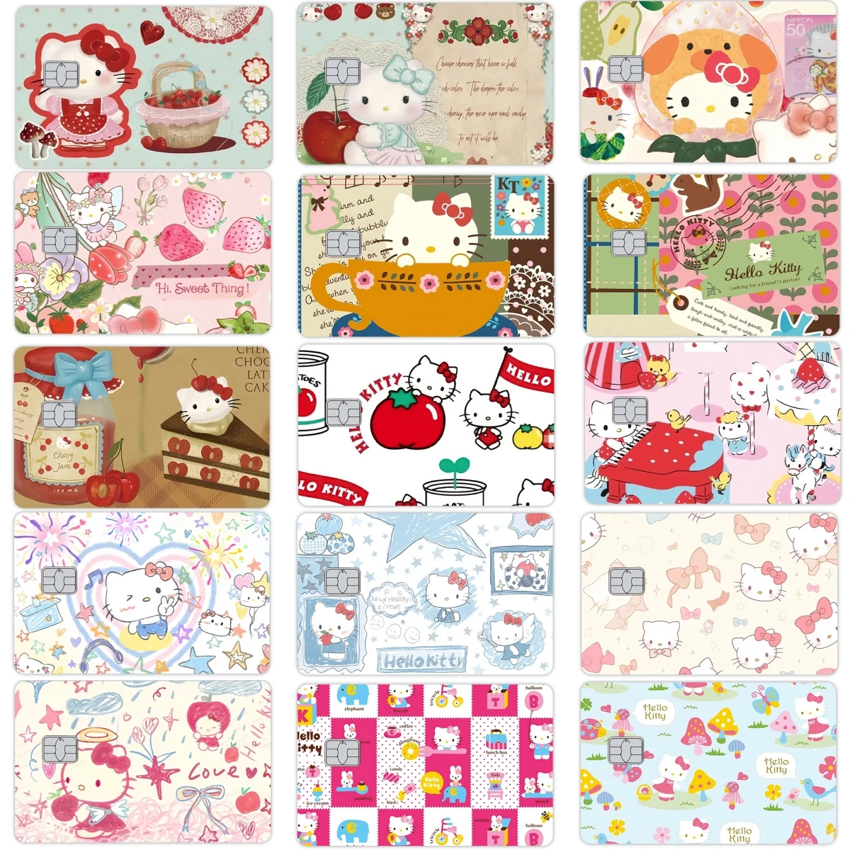 Retro Hello Kitty Anime Creative Credit Card Debit Card Waterproof Stickers Cover Kawaii Cute Visa Bank Card Skin Decal Film Diy
Retro Hello Kitty Anime Creative Credit Card Debit Card Waterproof Stickers Cover Kawaii Cute Visa Bank Card Skin Decal Film Diy