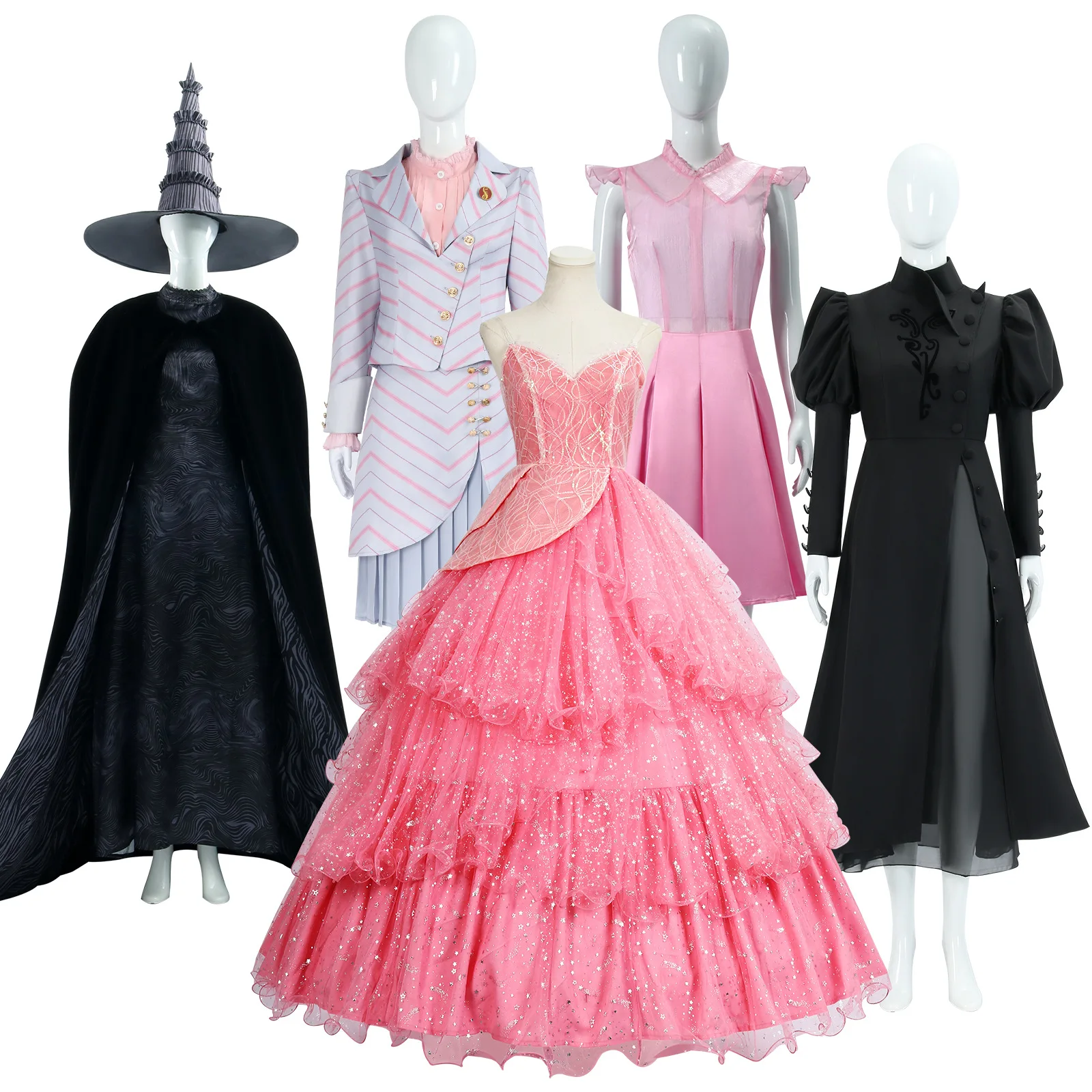 Halloween Wicked Witch Of The West Costume The Wizard Of Oz Glinda Cosplay Costume Stage Performance Costume Green Field Style
Halloween Wicked Witch Of The West Costume The Wizard Of Oz Glinda Cosplay Costume Stage Performance Costume Green Field Style