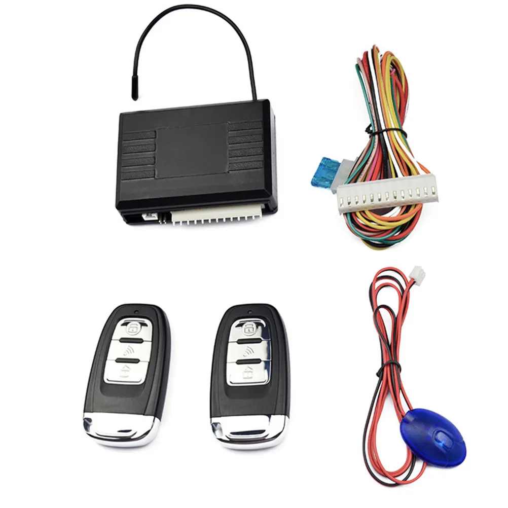 Central Locking Kit for Car 12V Universal Keyless Entry System with Remote Trunk Release LED Indicator Directional Light
Central Locking Kit for Car 12V Universal Keyless Entry System with Remote Trunk Release LED Indicator Directional Light
