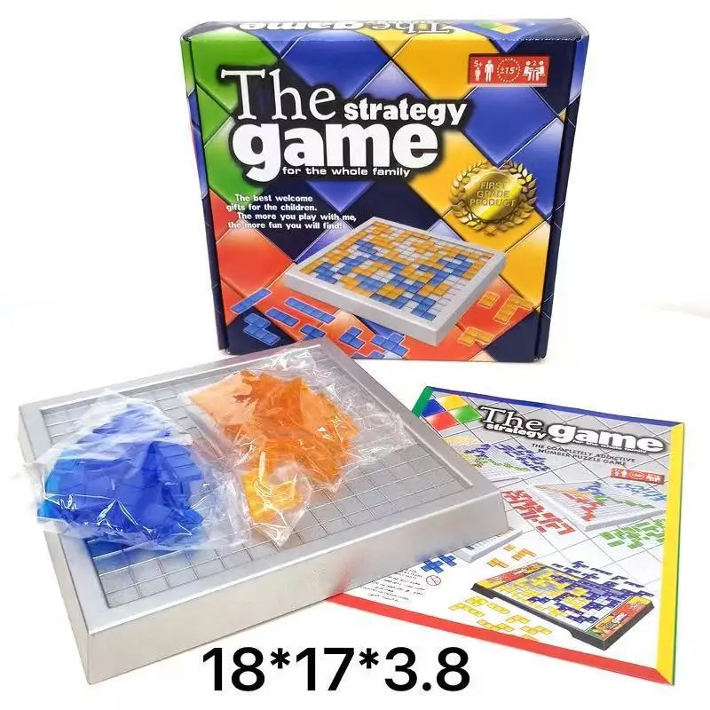 Tetris Family Desktop Game Intelligence Puzzle Grid Two-Player Gladiator Chess Parent-Child Children's Toy
Tetris Family Desktop Game Intelligence Puzzle Grid Two-Player Gladiator Chess Parent-Child Children's Toy