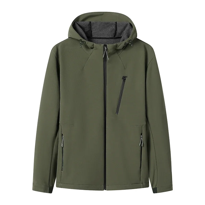 Trendy Men's Jacket Fashionable Casual Soft Shell Jacket with Hood Outdoor Top for Mountain Climbing Cycling Traveling Camping
Trendy Men's Jacket Fashionable Casual Soft Shell Jacket with Hood Outdoor Top for Mountain Climbing Cycling Traveling Camping