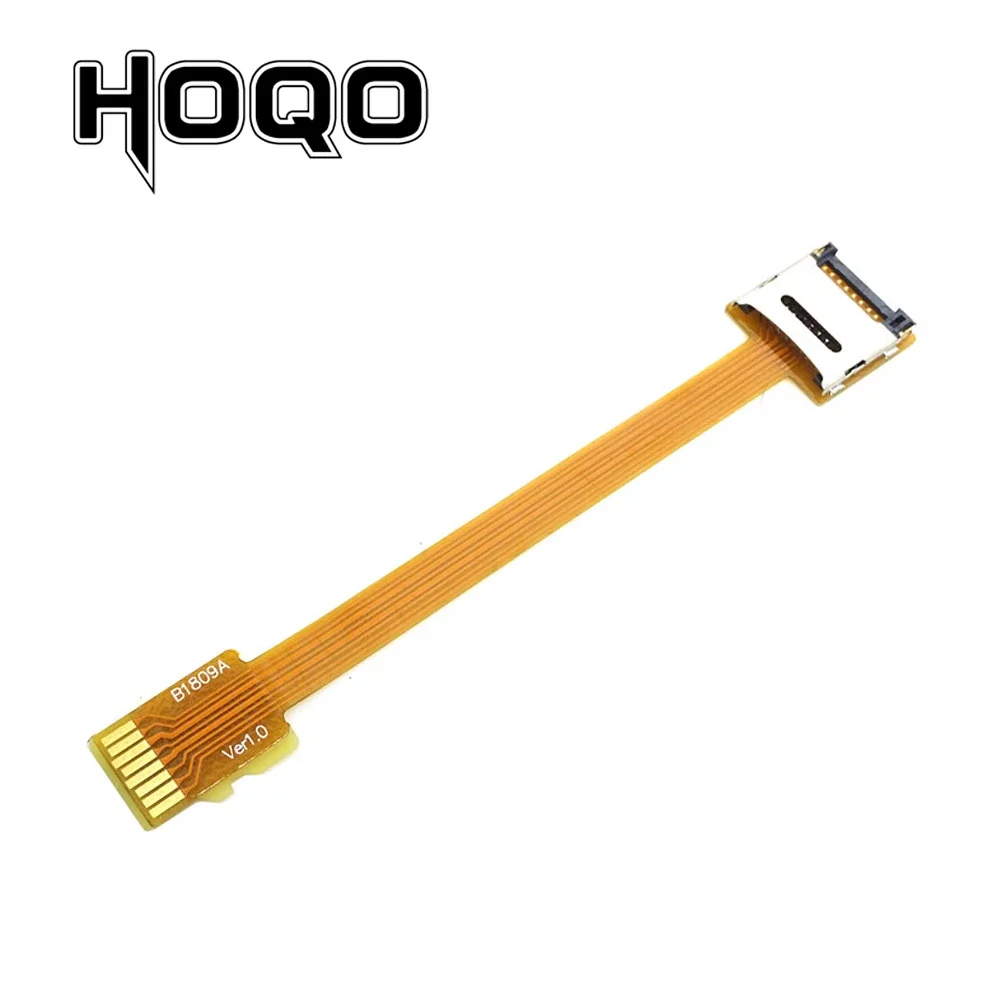 Micro SD / TF Memory Card Soft ribon Flat FPC Cable Extender 10cm Micro SD/Micro TF Card Kit Male to Female Extension Cable
Micro SD / TF Memory Card Soft ribon Flat FPC Cable Extender 10cm Micro SD/Micro TF Card Kit Male to Female Extension Cable