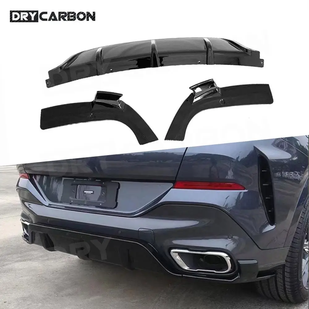 For X6 Rear Bumper Diffuser Lip For BMW G06 2020-2022 Gloss Black Rear Boot Exhaust Bracket Splitter Spoiler Plate Body Kits
For X6 Rear Bumper Diffuser Lip For BMW G06 2020-2022 Gloss Black Rear Boot Exhaust Bracket Splitter Spoiler Plate Body Kits