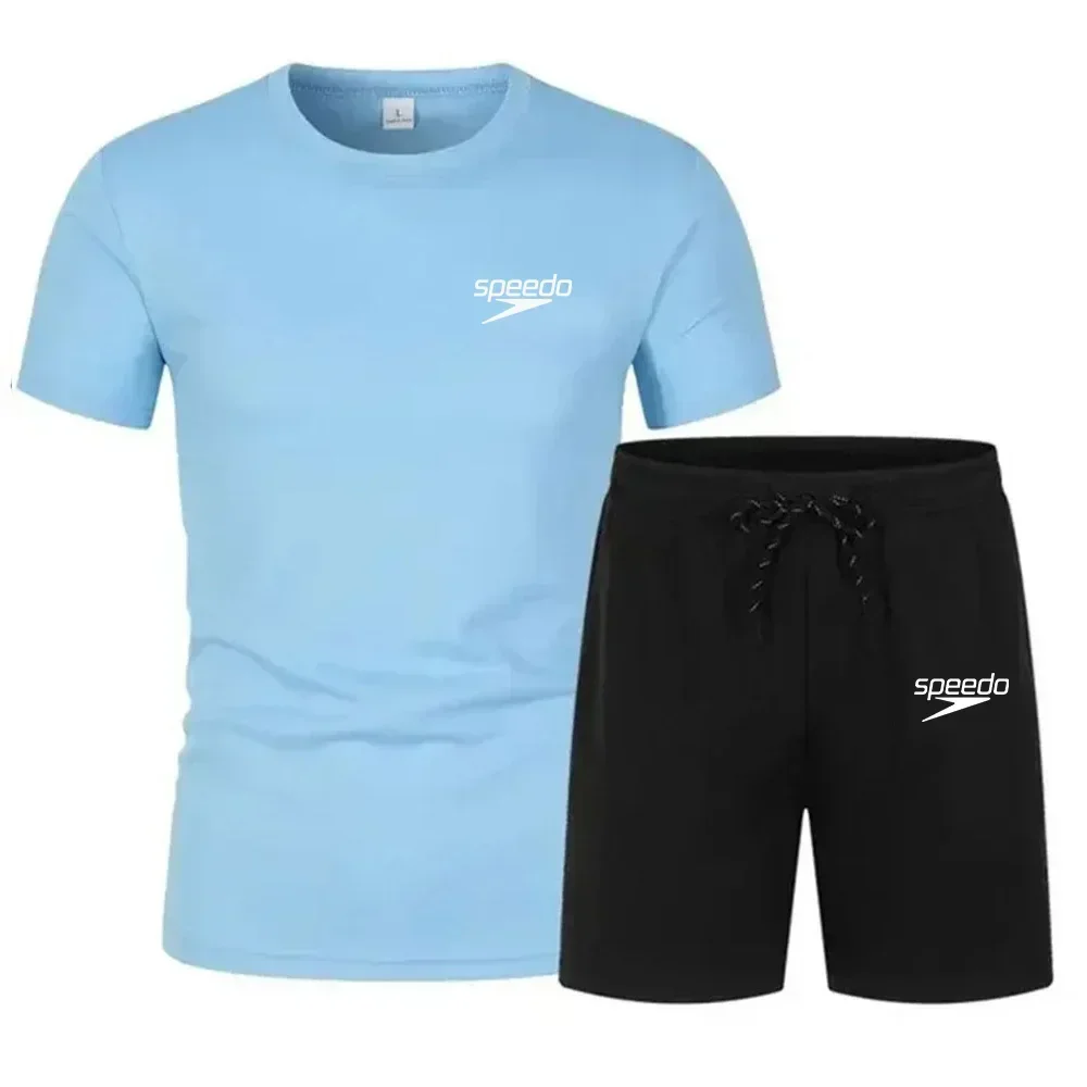Traje de malla informal a la moda para hombre, ropa deportiva transpirable de secado rápido, camiseta de manga corta, moletom
Traje de malla informal a la moda para hombre, ropa deportiva transpirable de secado rápido, camiseta de manga corta, moletom