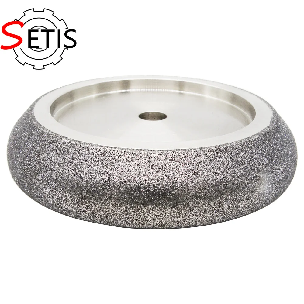 SETIS 5inch/6inch/8inch Electroplated Cbn Sawmill Grinding Wheel CBN Electroplated Grinding Wheel for Sharpening Band Saw Blade
SETIS 5inch/6inch/8inch Electroplated Cbn Sawmill Grinding Wheel CBN Electroplated Grinding Wheel for Sharpening Band Saw Blade