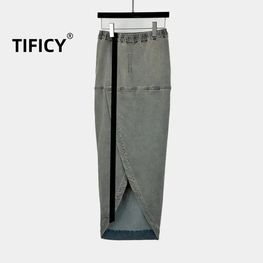 High Street Denim Skirts Women's Washed Light Blue Hip Hugging Casual Retro Denim Temperament Commuting Long jean Skirts
High Street Denim Skirts Women's Washed Light Blue Hip Hugging Casual Retro Denim Temperament Commuting Long jean Skirts