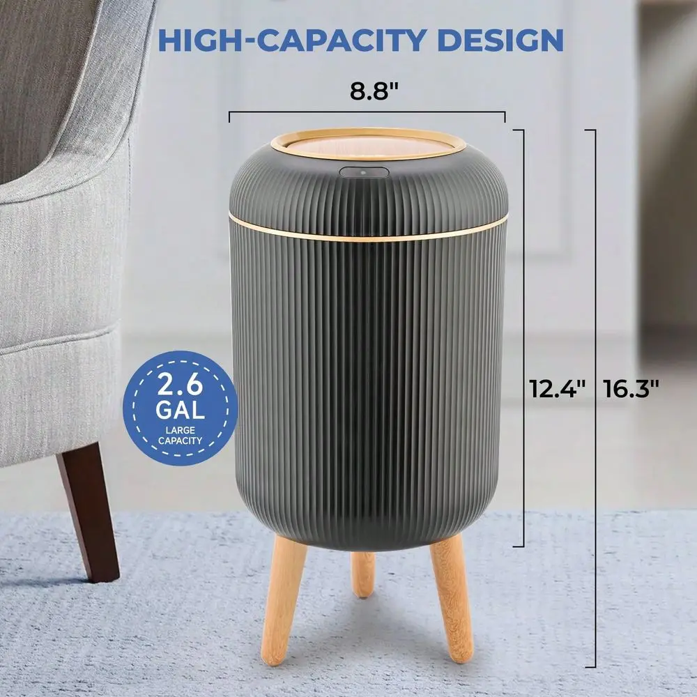 SensorActivated Lid Trash Can, Touchless Trash Can, Noiseless OdorProof Waterproof Trash Can, Plastic Trash Can, Suitable For K
SensorActivated Lid Trash Can, Touchless Trash Can, Noiseless OdorProof Waterproof Trash Can, Plastic Trash Can, Suitable For K