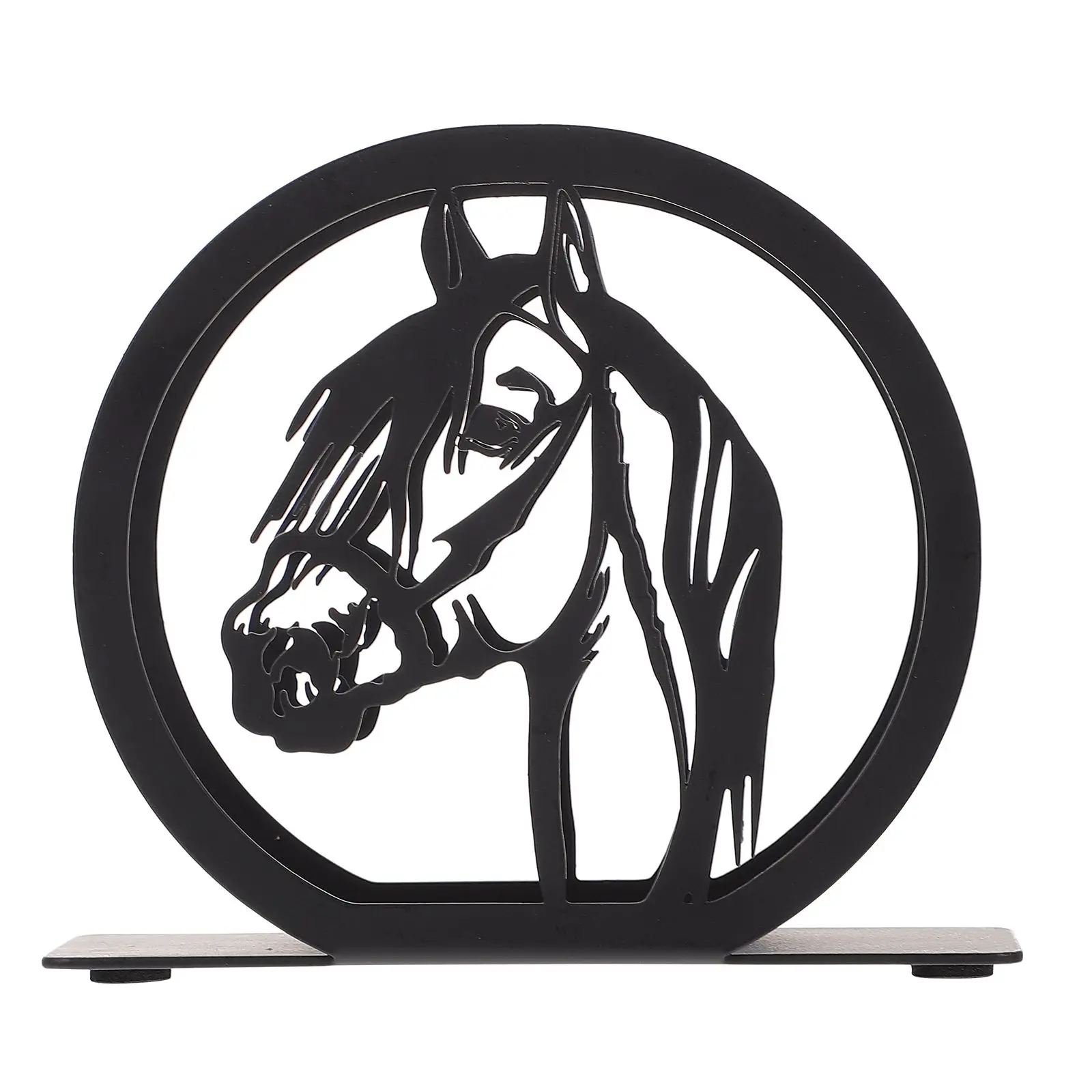 Iron Horse Paper Towel Holder Tissue Stand Upright Rack Animal Design Vintage Kitchen Hotel Napkin Support Environment Friendly
Iron Horse Paper Towel Holder Tissue Stand Upright Rack Animal Design Vintage Kitchen Hotel Napkin Support Environment Friendly