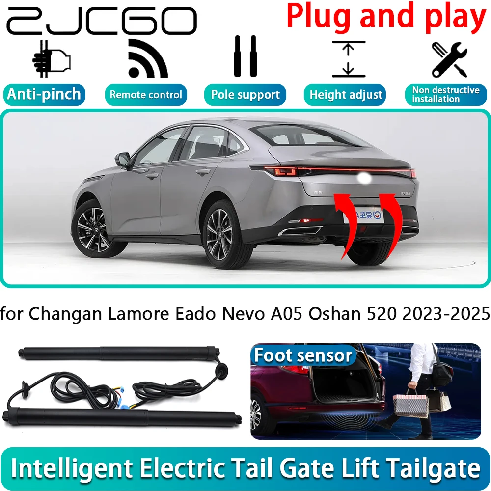 ZJCGO for Changan Lamore Eado Nevo A05 Oshan 520 2023-2025 Electric Powered Tailgate Power Liftgate Automatic Tailgate System
ZJCGO for Changan Lamore Eado Nevo A05 Oshan 520 2023-2025 Electric Powered Tailgate Power Liftgate Automatic Tailgate System