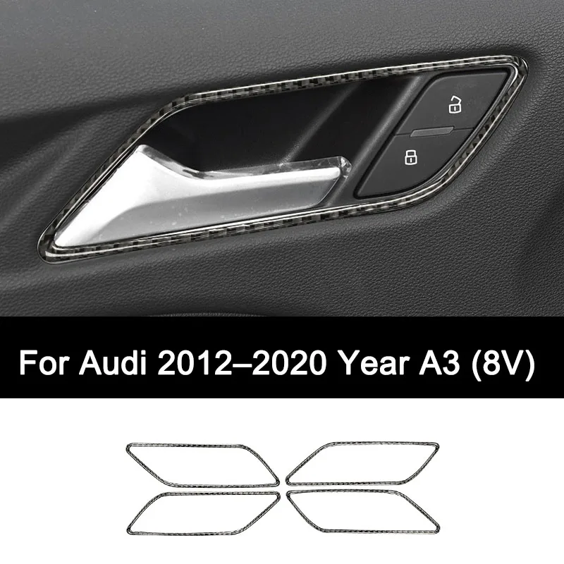 For Audi A3 (8V) 2012-2020 YEAR Premium Carbon Fiber Car Inner Door Handle Frame Sticker Personalized Interior Auto Accessories
For Audi A3 (8V) 2012-2020 YEAR Premium Carbon Fiber Car Inner Door Handle Frame Sticker Personalized Interior Auto Accessories