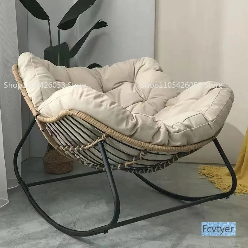 Rocking Chair Lazy Sofa Bird Nest Shaped Living Room Balcony Nap Small Apartment Rattan Woven Adult
Rocking Chair Lazy Sofa Bird Nest Shaped Living Room Balcony Nap Small Apartment Rattan Woven Adult