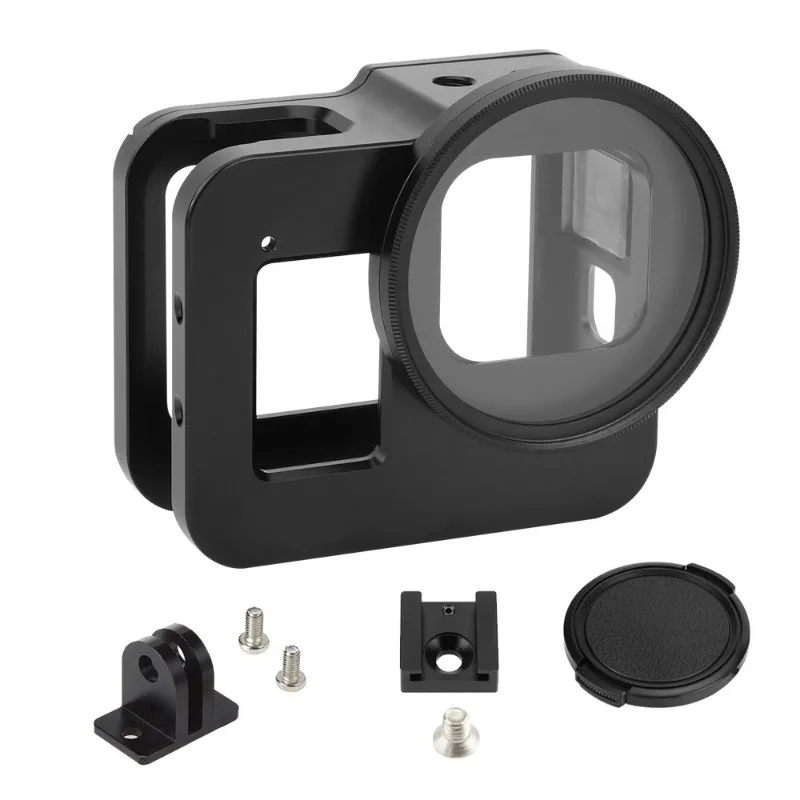 Suitable for GOPROHERO 8 protective case, dog cage heat dissipation, anti-shake and anti-drop metal frame
Suitable for GOPROHERO 8 protective case, dog cage heat dissipation, anti-shake and anti-drop metal frame