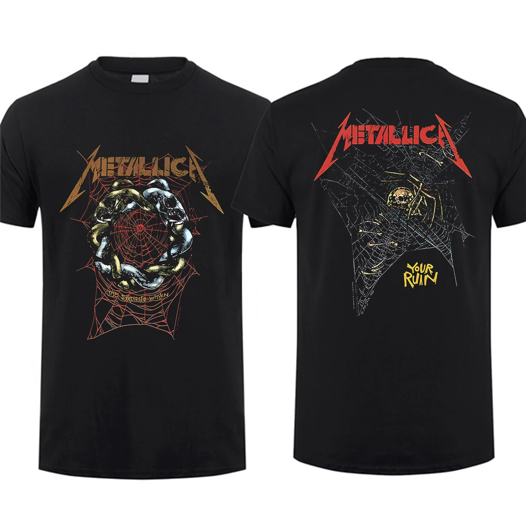 Amazing Tees Casual Oversized Ruin Struggle Black By Metallicat Essential T-shirt Men Black T-shirts Graphic Streetwear S-3XL
Amazing Tees Casual Oversized Ruin Struggle Black By Metallicat Essential T-shirt Men Black T-shirts Graphic Streetwear S-3XL