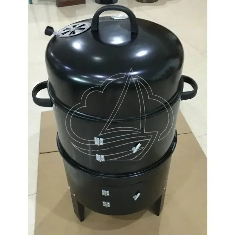Round 3-in-1 Charcoal Smoker, Detachable Stackable Barbecue Stove for Backyard Camping
Round 3-in-1 Charcoal Smoker, Detachable Stackable Barbecue Stove for Backyard Camping