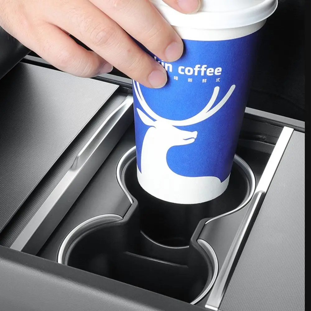 Dual Cups Car Cup Holder Rack Black Stabilizing Cup Center Console Bottle Holder Multi-Function High Quality
Dual Cups Car Cup Holder Rack Black Stabilizing Cup Center Console Bottle Holder Multi-Function High Quality