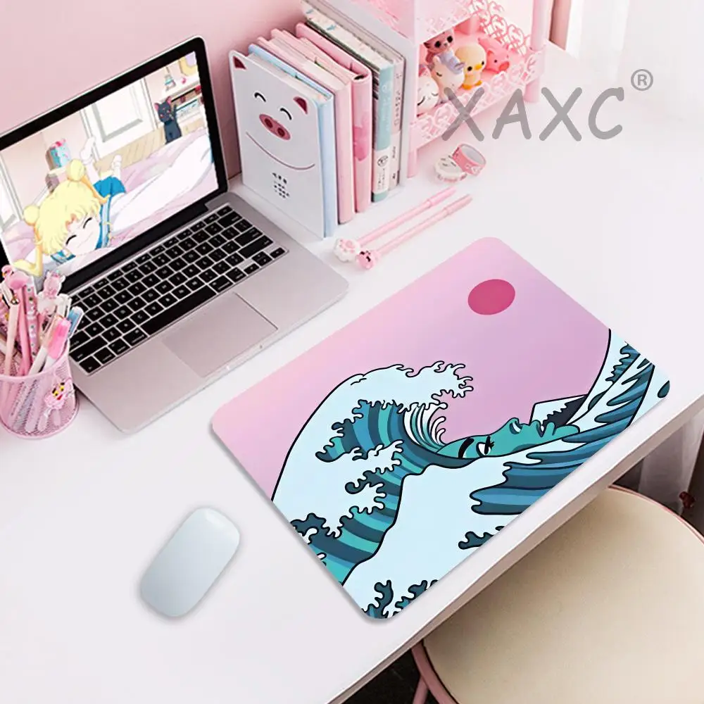 Macaron Gradient Pink Blue Kanagawa Wave Print Mouse Pad Cute Aesthetic Extended Laptop Desk Mat
Macaron Gradient Pink Blue Kanagawa Wave Print Mouse Pad Cute Aesthetic Extended Laptop Desk Mat