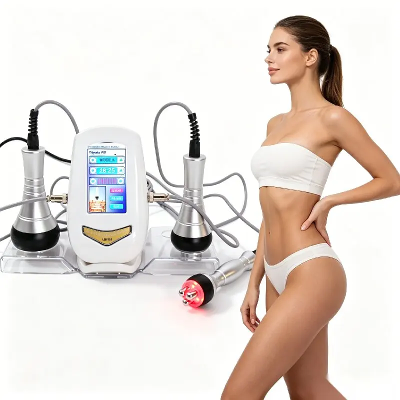 40K Ultrasonic Cavitation Machine 3 IN 1 Fat Loss Device Full Body Massage Muscle Relaxation Skin Tightening Face Lifting Beauty Instrument
40K Ultrasonic Cavitation Machine 3 IN 1 Fat Loss Device Full Body Massage Muscle Relaxation Skin Tightening Face Lifting Beauty Instrument