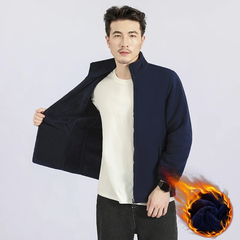 Outdoor Fashion Fleece Clothing Autumn And Winter Warm Top Casual Sweater Fleece Thickened Fleece Jacket Men
Outdoor Fashion Fleece Clothing Autumn And Winter Warm Top Casual Sweater Fleece Thickened Fleece Jacket Men