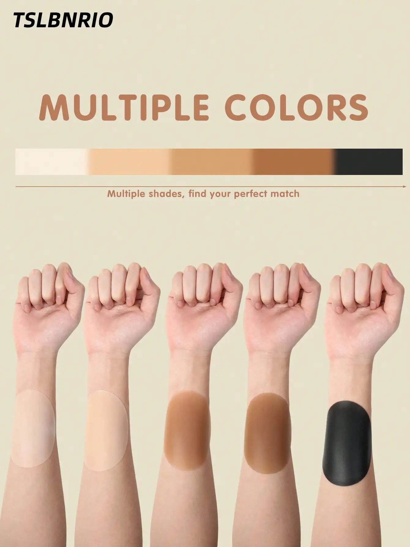 2/4pcs Women's Skin-Tone Silicone Nipple Covers for Seamless Look
2/4pcs Women's Skin-Tone Silicone Nipple Covers for Seamless Look