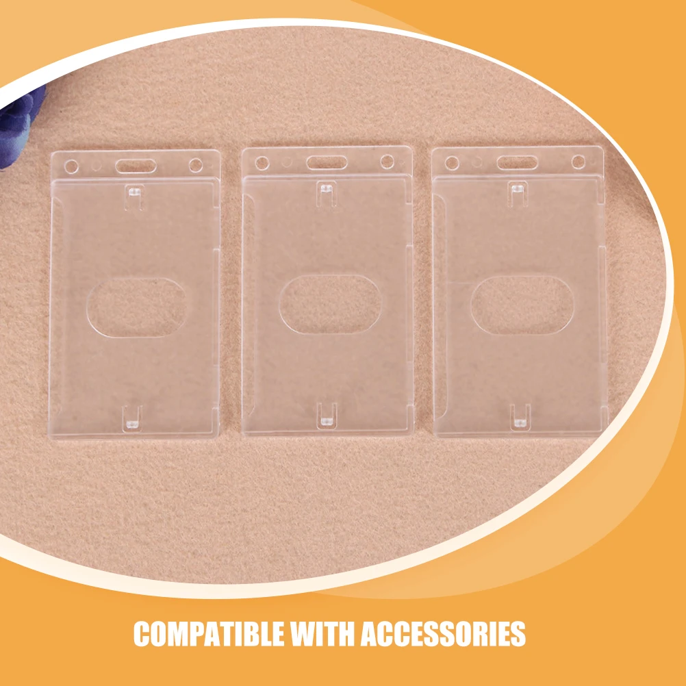 5pcs 5 Count Hard Id Badge Protectors Display Card Holders with Easy Access for Badges
5pcs 5 Count Hard Id Badge Protectors Display Card Holders with Easy Access for Badges