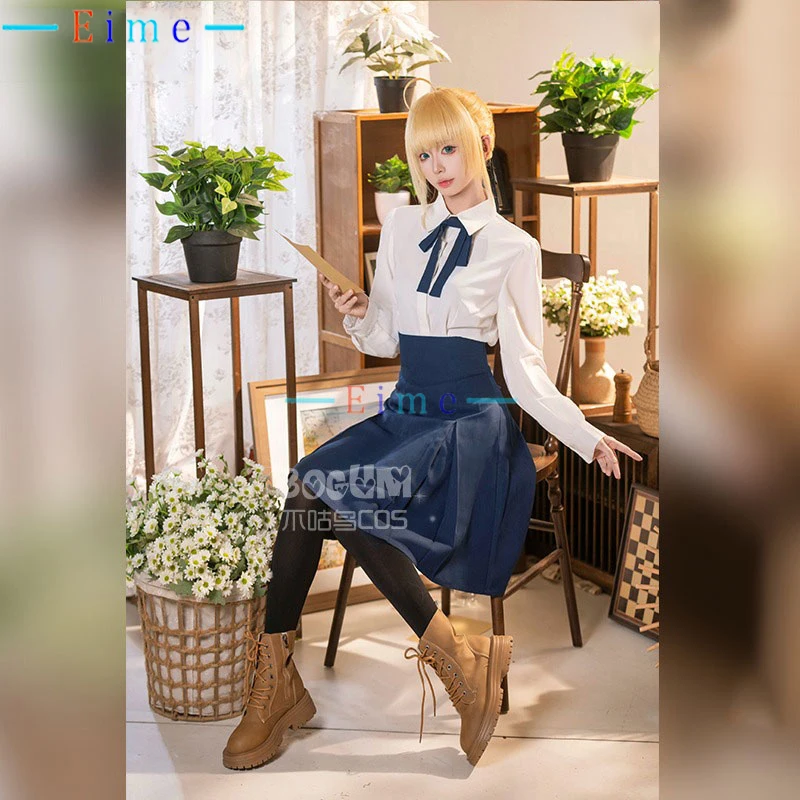FGO Saber Cosplay Costume Game Fate Cosplay Dress Women Cute Party Suit Shirt Skirts Halloween Carnival Uniforms Custom Made
FGO Saber Cosplay Costume Game Fate Cosplay Dress Women Cute Party Suit Shirt Skirts Halloween Carnival Uniforms Custom Made