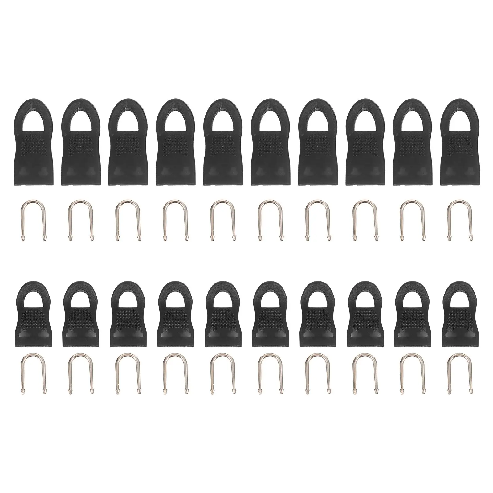 20pcs Large Small Zipper Pull Tabs Detachable Replacement Nonslip Easy Installation Sturdy Repair Fixers Accessories Sewing
20pcs Large Small Zipper Pull Tabs Detachable Replacement Nonslip Easy Installation Sturdy Repair Fixers Accessories Sewing