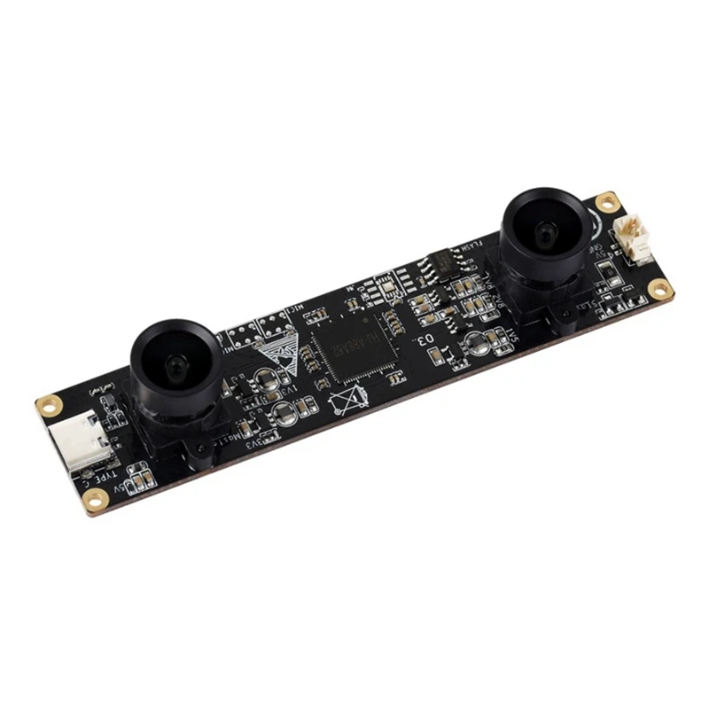 USB Camera Module 2MP Dual OS02G10, 62mm Baseline, Synchronized Frame Output, UVC Plug & Play for Robot/3D Vision