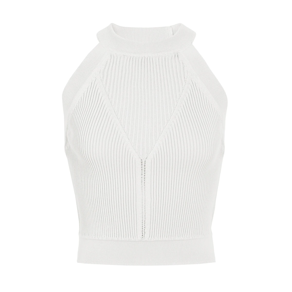 2678 High Quality Summer New Knitted Base Outerwear Hanging Neck Sleeveless Strap Off Shoulder Women's Tank Top
2678 High Quality Summer New Knitted Base Outerwear Hanging Neck Sleeveless Strap Off Shoulder Women's Tank Top