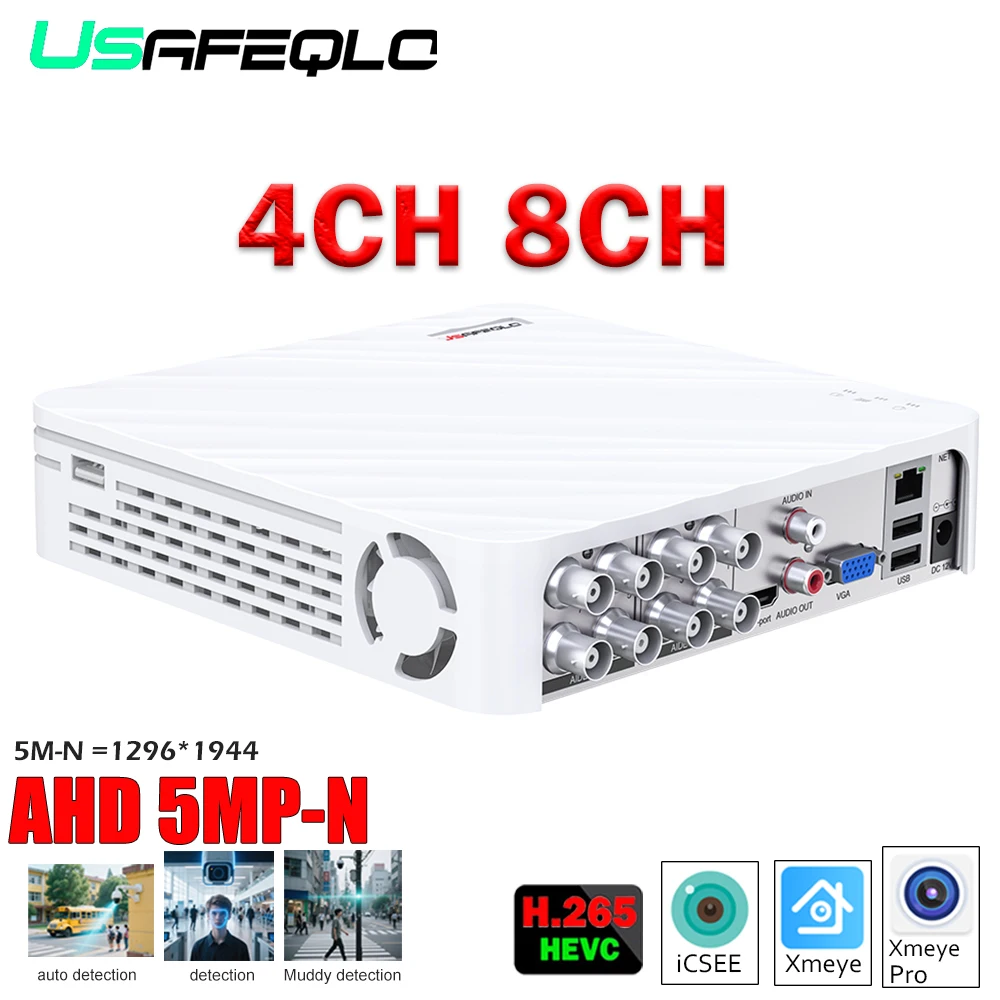 Камера видеонаблюдения 8 каналов 5 МП-Н поддержка IP-камер AHD/CVI/TVI/CVBS/1080N XMEYE Pro
Камера видеонаблюдения 8 каналов 5 МП-Н поддержка IP-камер AHD/CVI/TVI/CVBS/1080N XMEYE Pro