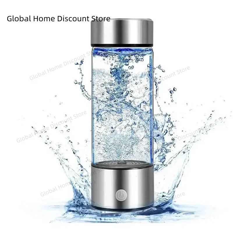420ml Hydrogen-Rich Water Cup Electric Hydrogen Rich Water Generator Bottle Titanium Quality Filter Portable Antioxidant Lonizer
420ml Hydrogen-Rich Water Cup Electric Hydrogen Rich Water Generator Bottle Titanium Quality Filter Portable Antioxidant Lonizer