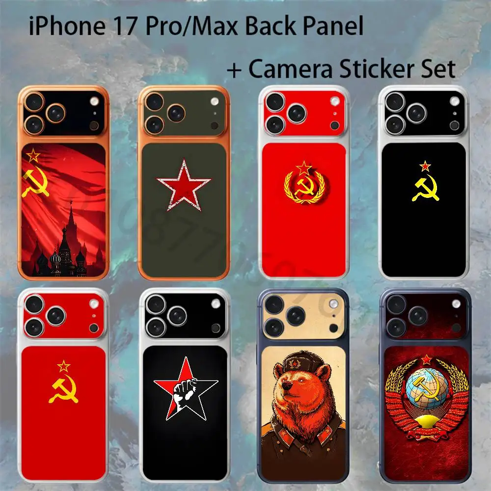 Red Soviet Union USSR Flag For iPhone 17pro/proMax Full body Back Cover Decal Skin Colorful Rear Protective Sticker Film
Red Soviet Union USSR Flag For iPhone 17pro/proMax Full body Back Cover Decal Skin Colorful Rear Protective Sticker Film