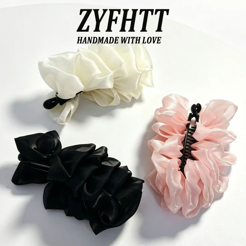 1/2/3pcs Large Bubble Gauze Banana Clip Simple Portable Hair Clip Fashion Sweet Girl Hair Clip Hair Accessories
1/2/3pcs Large Bubble Gauze Banana Clip Simple Portable Hair Clip Fashion Sweet Girl Hair Clip Hair Accessories